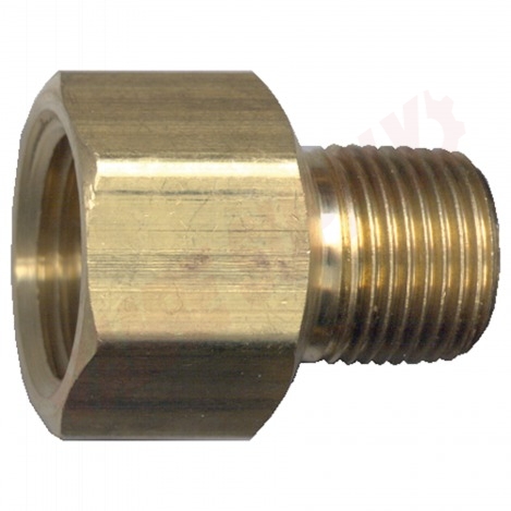 Photo 1 of 148-5B : Fairview 5/16 Tube X 1/4 Male Pipe Connector, Brass 