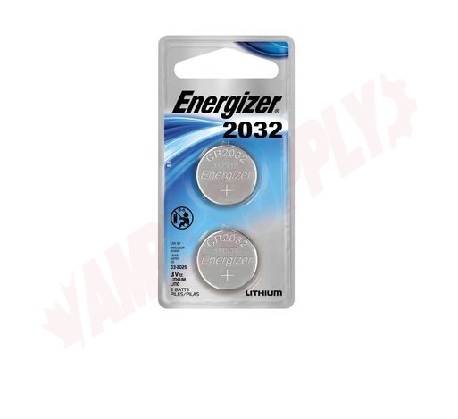 Photo 1 of ECR2032BP-2 : Energizer Coin Lithium 2032 Battery, 2/Pack