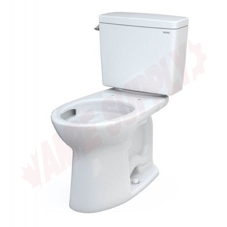 Photo 1 of CST776CEFG#01 : Toto Eco Drake Elongated Toilet, White, No Seat