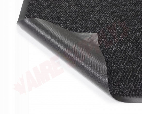 Photo 3 of STP200406 : Edgewood Style-Point Berber 4' x 6' Charcoal Wiper/Scraper Floor Mat