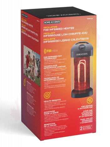 Photo 2 of H005152 : Home Accents Oscillating FAR Infrared Heater