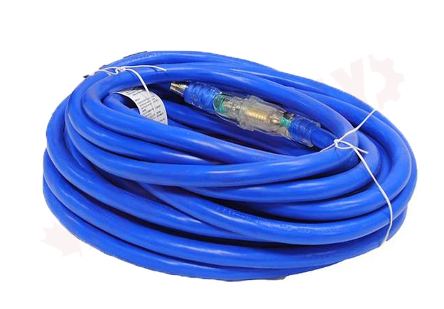Photo 1 of P010875 : Shopro Extension Cord, 1 Outlet, Blue, 50 ft.