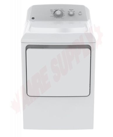 Photo 1 of GTX22EBMRWW : GE 6.2 cu. ft. Front Load Electric Dryer, White