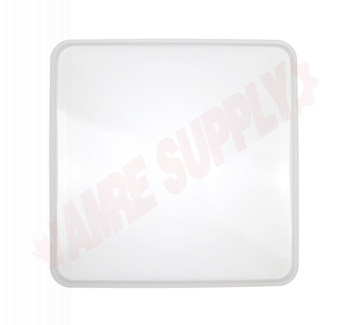 Photo 4 of 63301 : Standard Lighting 11 Flush Mount, White, Frosted Acrylic Square, 15W LED Included, 4000K