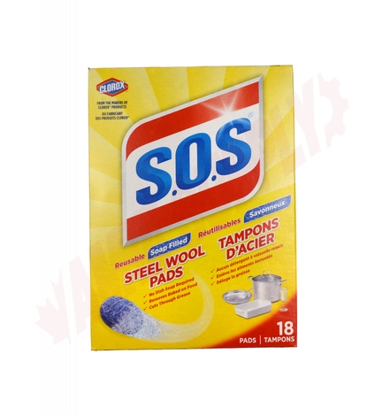 Photo 3 of 98026 : SOS Heavy Duty Soap Pads, 18/Case