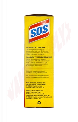 Photo 4 of 98026 : SOS Heavy Duty Soap Pads, 18/Case
