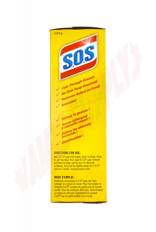Photo 6 of 98026 : SOS Heavy Duty Soap Pads, 18/Case