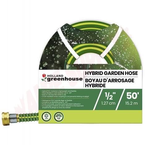 Photo 1 of HX12050 : GreenHouse 1/2 x 50' Hybrid Garden Hose