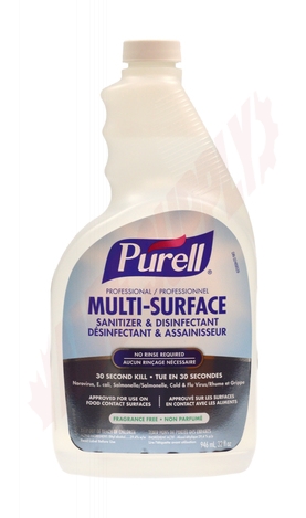 Photo 1 of 3345-06 : Purell Professional Multi-Surface Sanitizer & Disinfectant, 946mL