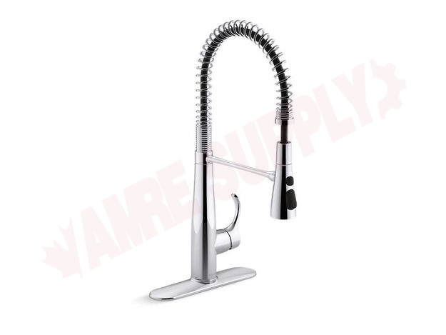 Photo 1 of 22033-CP : Simplice® Single-handle semi-professional kitchen sink faucet
