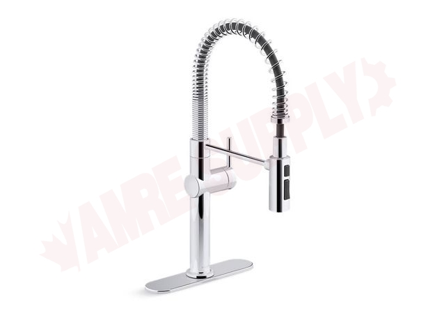Photo 1 of 22973-CP : Crue™ Single-handle semi-professional kitchen sink faucet