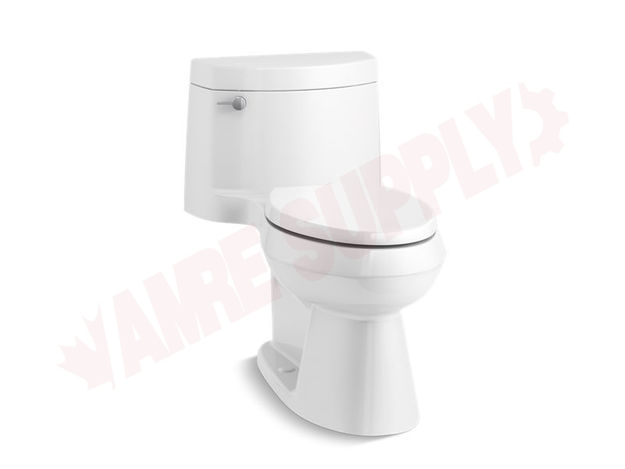 Photo 1 of 3619-0 : Cimarron® Comfort Height® One-piece elongated 1.28 gpf chair height toilet with Quiet-Close™ seat