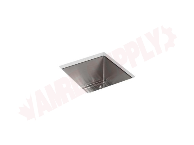 Photo 1 of 5287-NA : Strive® 15 x 15 x 9-5/16 Undermount bar sink with rack