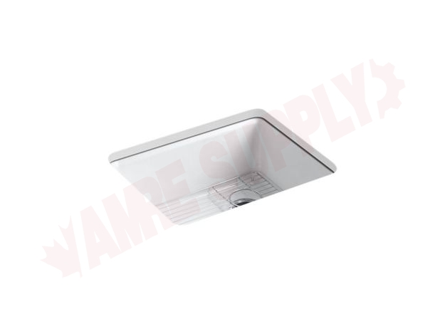 Photo 1 of 5872-5UA1-0 : Riverby® 25 x 22 x 9-5/8 undermount single-bowl kitchen sink with rack