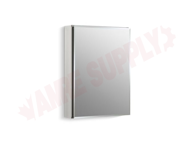 Photo 1 of CB-CLC2026FS : Kohler 20 W X 26 H Aluminum Single-Door Medicine Cabinet With Mirrored Door, Beveled Edges