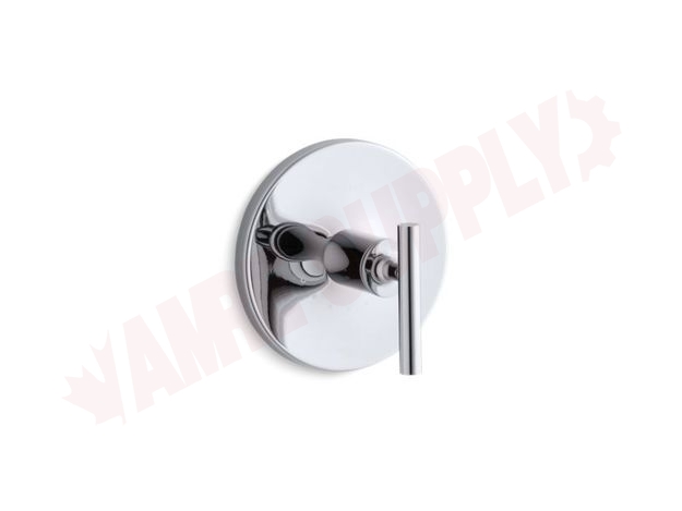 Photo 1 of T14488-4-CP : Kohler Purist® Valve trim with lever handle for thermostatic valve, requires valve
