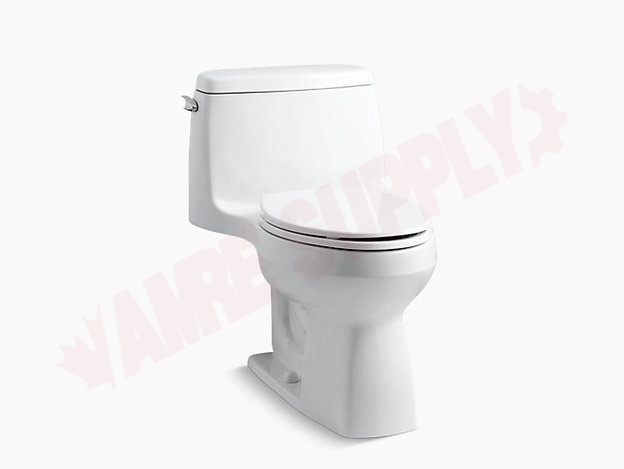 Photo 1 of 3810-0 : Santa Rosa™ Comfort Height® One-piece compact elongated 1.28 gpf chair height toilet with Quiet-Close™ seat