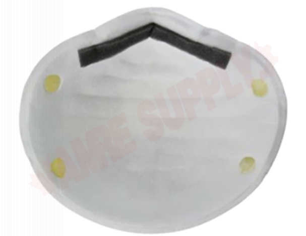 Photo 3 of 8210N95 : 3M Particulate Respirator Disposable Mask, N95 Rated, 20/Pack