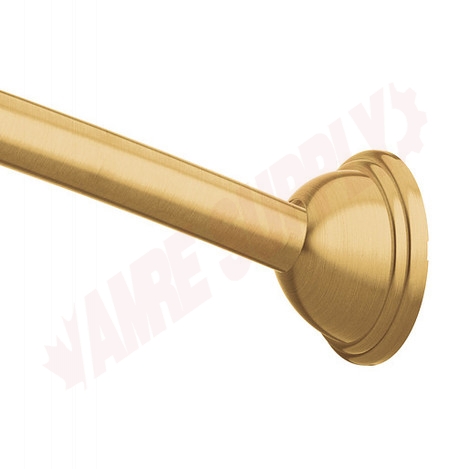Photo 1 of CSR2160BG : Moen Adjustable Curved Shower Rod, 54 - 72, Gold