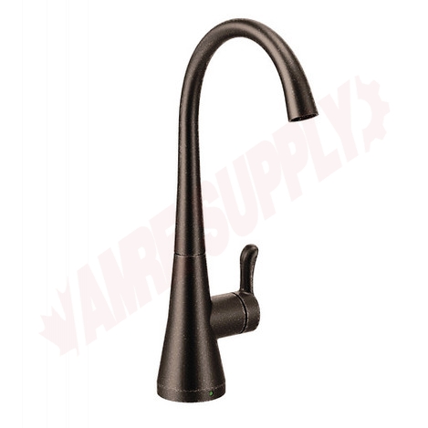 Photo 1 of S5520ORB : Moen Sip Transitional One-Handle High Arc Beverage Faucet, Bronze