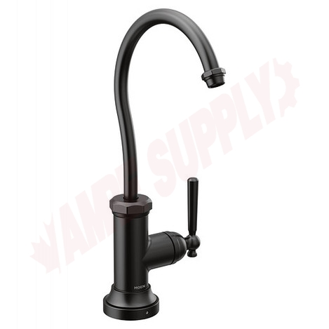 Photo 1 of S5540BL : Moen Sip One-Handle High Arc Beverage Faucet, Black
