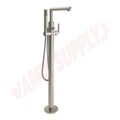 Photo 1 of S93005BN : Moen Arris One-Handle Tub Filler Includes Hand Shower, Brushed Nickel