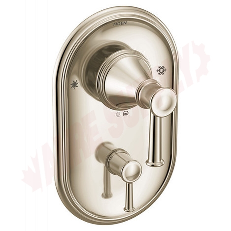 Photo 1 of T2310NL : Moen Belfield Posi-Temp® With Diverter Tub/Shower Valve Only, Polished Nickel