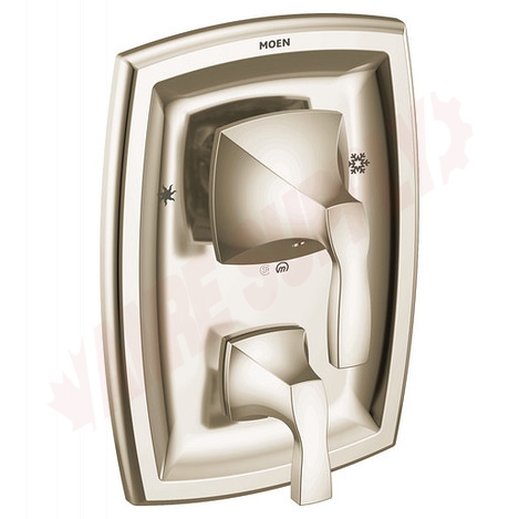 Photo 1 of T2690NL : Moen Voss Posi-Temp® With Diverter Tub/Shower Valve Only, Polished Nickel