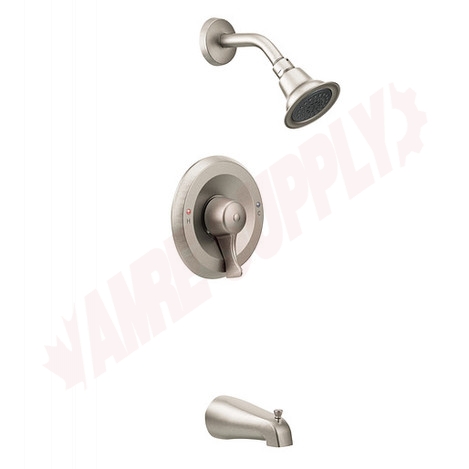 Photo 1 of T8389EP15CBN : Moen Commercial Posi-Temp® All-Metal Trim Kits, Classic Brushed Nickel