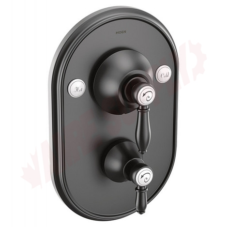 Photo 1 of TS32100BL : Moen Weymouth Posi-Temp® With Diverter Tub/Shower Valve Only, Matte Black
