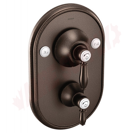 Photo 1 of TS32100ORB : Moen Weymouth Posi-Temp® With Diverter Tub/Shower Valve Only, Oil Rubbed Bronze