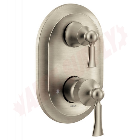 Photo 1 of UT5500BN : Moen Wynford M-CORE 3-Series With Integrated Transfer Valve Trim, Brushed Nickel