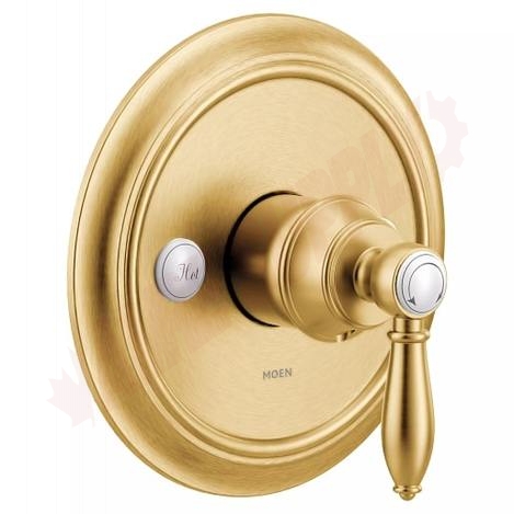 Photo 1 of UTS33101BG : Moen Weymouth M-CORE 3-Series Valve Only, Brushed Gold
