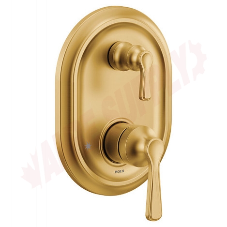 Photo 1 of UTS9211BG : Moen Colinet M-CORE 3-Series With Integrated Transfer Valve Trim, Brushed Gold