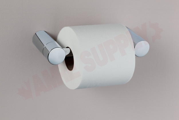 Photo 3 of YB0408CH : Moen Align Pivoting Toilet Paper Holder, Chrome