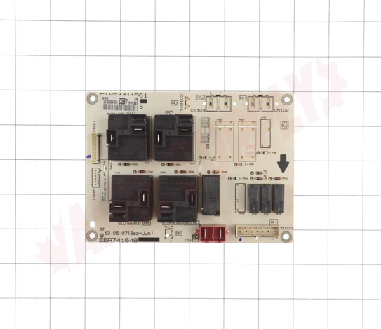 Photo 5 of EBR74164802 : LG EBR74164802 Range Relay Control Board