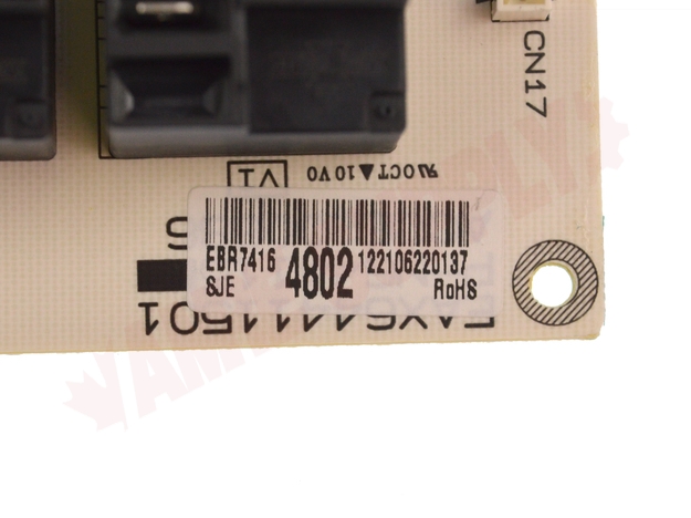 Photo 7 of EBR74164802 : LG EBR74164802 Range Relay Control Board