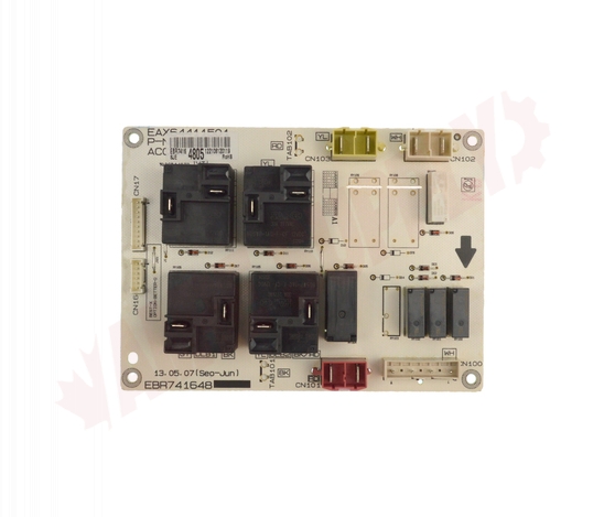 Photo 2 of EBR74164805 : LG EBR74164805 Range Relay Control Board