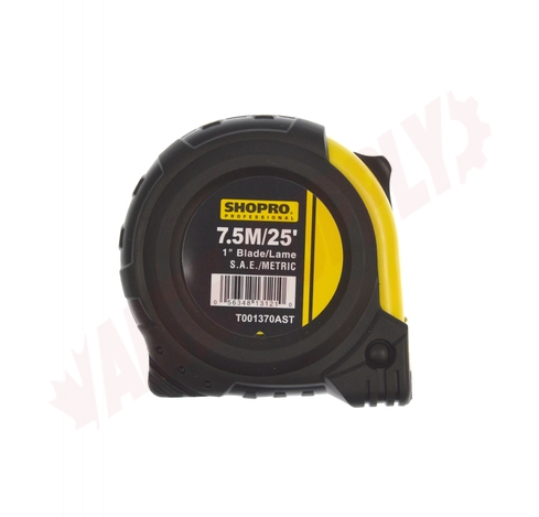 Photo 2 of T001370AST : Shopro Tape Measure, 1 x 25'