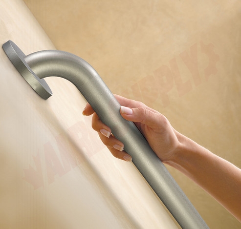 Photo 2 of R8718PS : Moen Home Care 18 Grab Bar, Polished Stainless Steel
