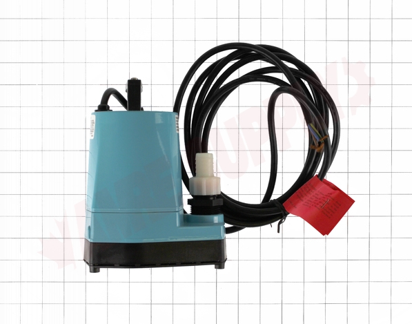 Photo 10 of 505714 : Little Giant 5-MSP 505202 Water Wizard Submersible Utility Pump, 1/6HP 1200GPH 230V W/12' Cord