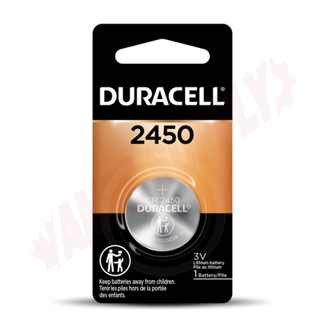 Photo 1 of DL2450BPK : Duracell 2450 Lithium Coin Battery, 3V