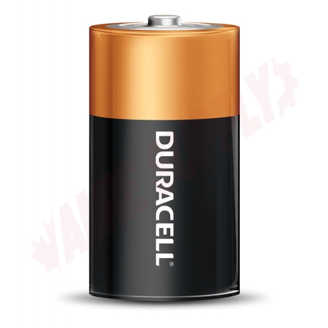 Photo 2 of MN1300B2Z : Duracell D Coppertop Alkaline Battery, 2/Pack