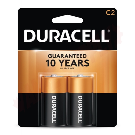 Photo 1 of MN1400B2Z : Duracell C Coppertop Alkaline Battery, 2/Pack