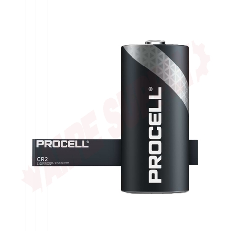 Photo 1 of PCCR2 : Procell CR2 High Power Lithium Battery, 3V, 12/Pack