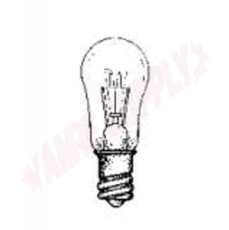 Photo 1 of 50298 : 6W E12 Incandescent Lamp, Clear