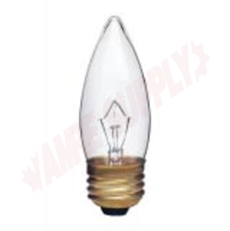 Photo 1 of 50632 : 15W B10 Incandescent Lamp, Clear