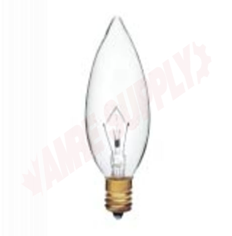Photo 1 of 50550 : 60W B10 Incandescent Lamp, Clear