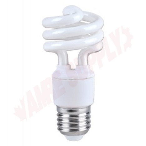 Photo 1 of 62765 : 11W T2 Spiral Compact Fluorescent Lamp, 2700K