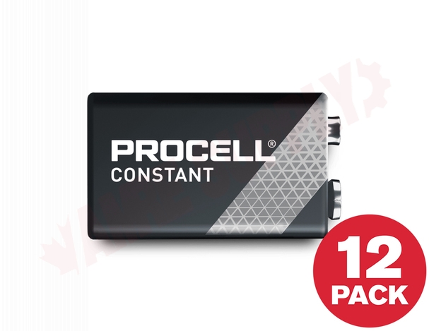 Photo 1 of PC1604 : Procell 9V Alkaline Constant Power Battery, 12/Pack